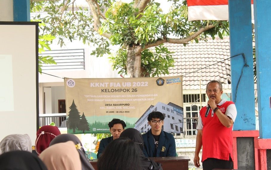 KKNT FIA UB 2022, Mahasiswa Ajak Warga Jadikan Lingkungan Desa Sebagai Zona Bebas Plastik
